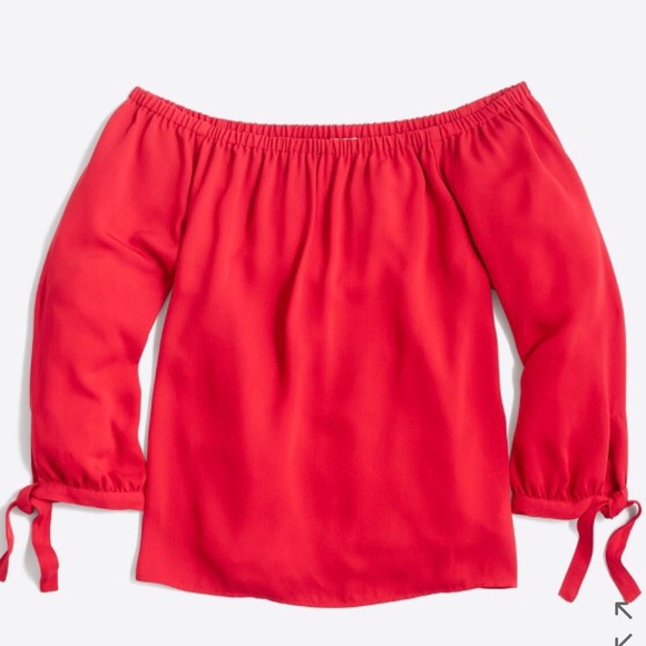 J. Crew Tops - 🎀NEW🎀J.Crew Off-The Shoulder Top